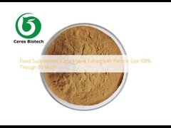 식품 보충제 설탕 메이플 추출물 입자 크기 100% 80 Mesh